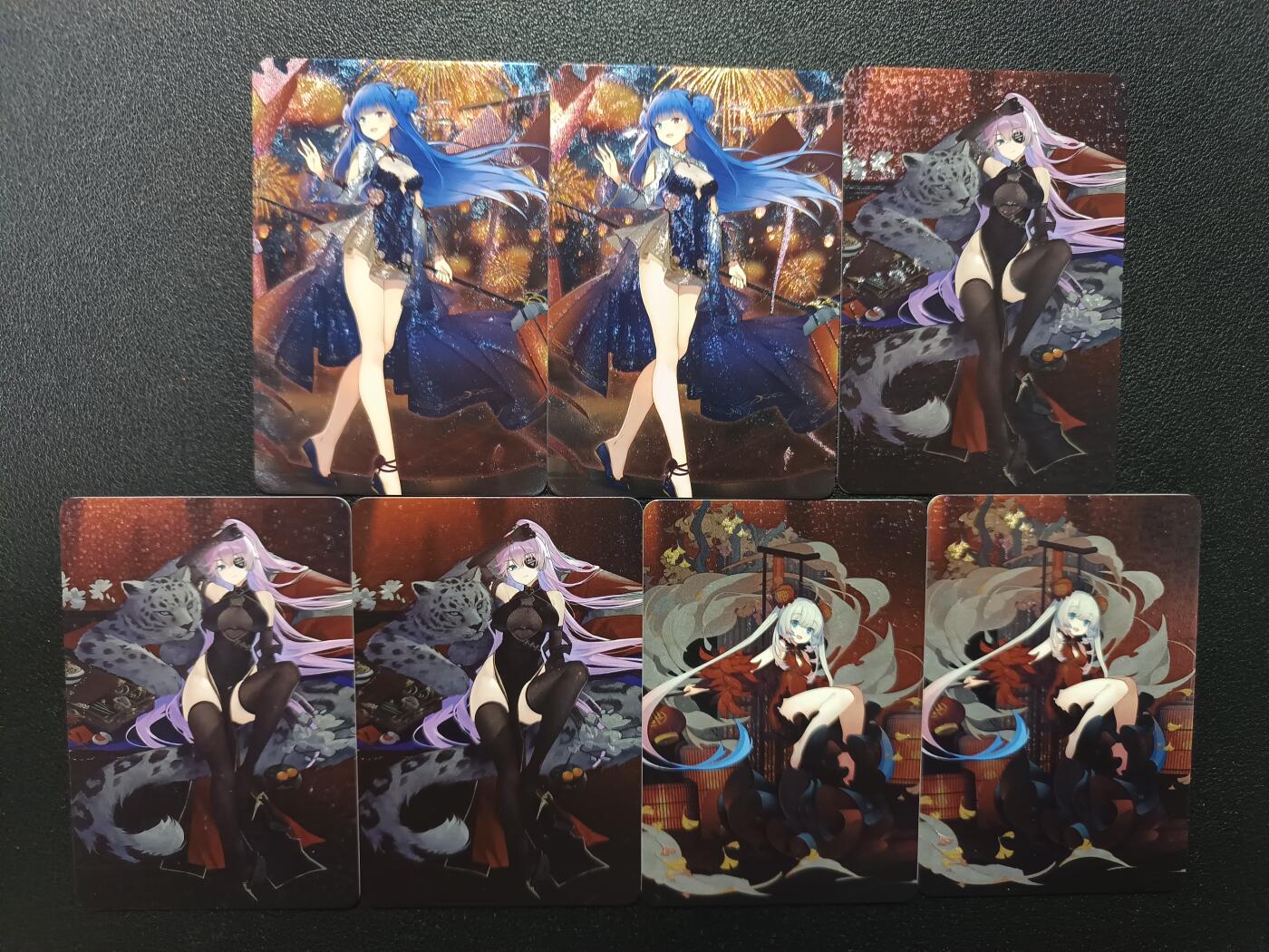 天玑星卡拍第179期《3.19周四截拍》持续收拍收评中 满赠卡需备注 宁缺卡牌 碧蓝航线 粗闪 七张