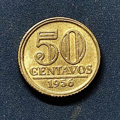 【全场包邮】纯粹捡漏拍512场 - 巴西1956年50分