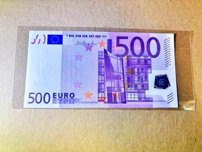 【Blue Auction】世界纸币精拍第796期——18级TOP拍卖/信誉/品质/专业/高效💫 -  欧盟 2002年500欧元 全新UNC