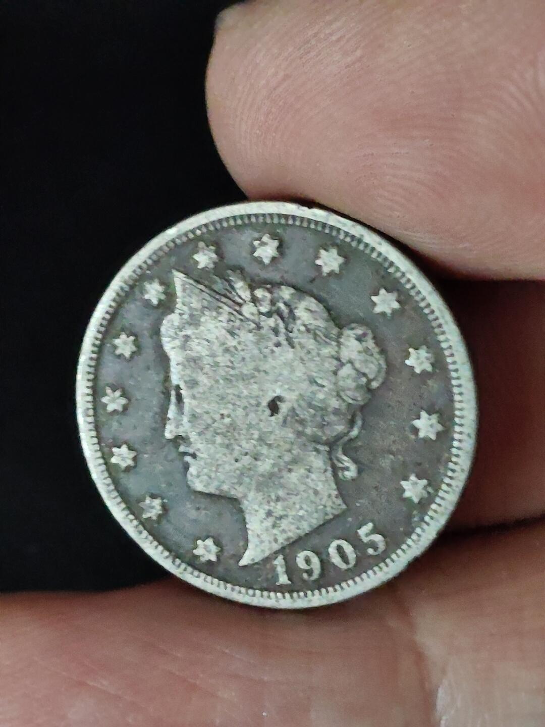 猩哥外币小铺➨【第222场】 美国5美分