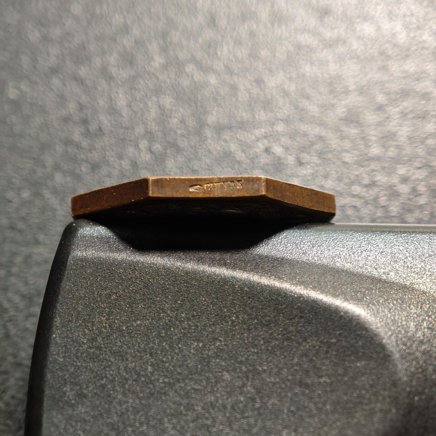 【德藏】世界币章拍卖第168期（拍品征集中~欢迎藏友联系） 19世纪 法国奥尔良园艺协会八角形纪念铜章 直径约：24.5mm；重约：10.5g