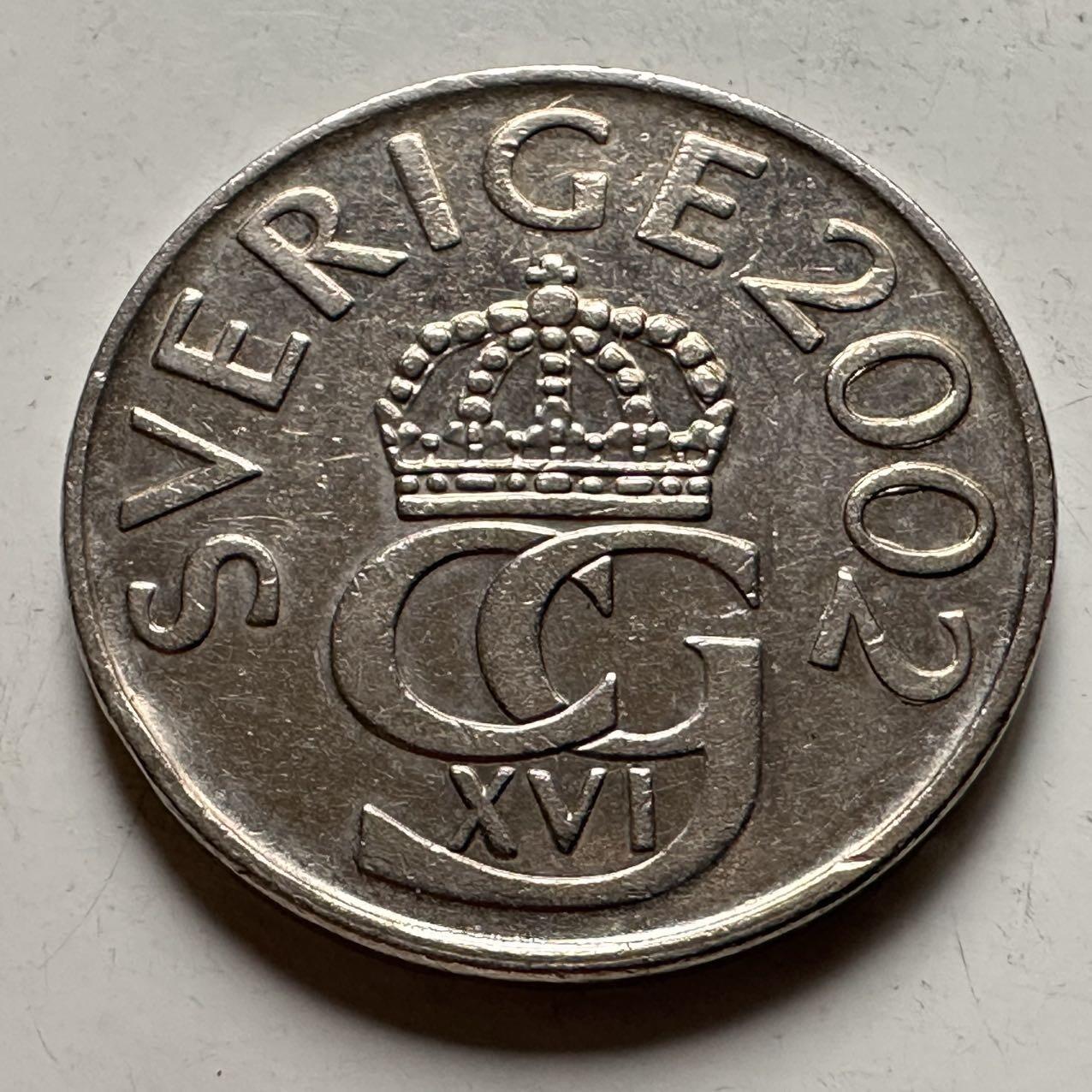 🌹外币初藏🌹🐯2026年第31场   每周二四六晚8️⃣点 接代拍 瑞典2002年五克朗