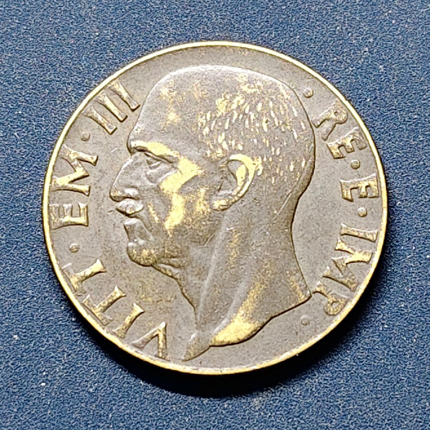 【全场包邮】纯粹捡漏拍512场 意大利1943年艾曼努尔三世10分