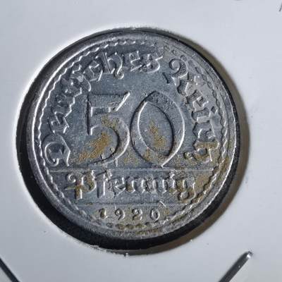 沼泽如烟--第1028场 - 德国1920年50芬尼