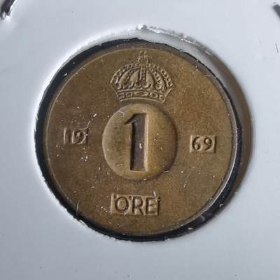 沼泽如烟--第1028场 - 瑞典1969年1欧尔