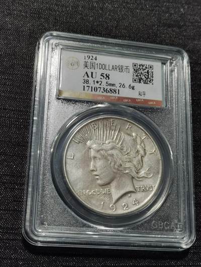 天下钱庄专场欢迎参拍 - 美国和平鸽一美元银币