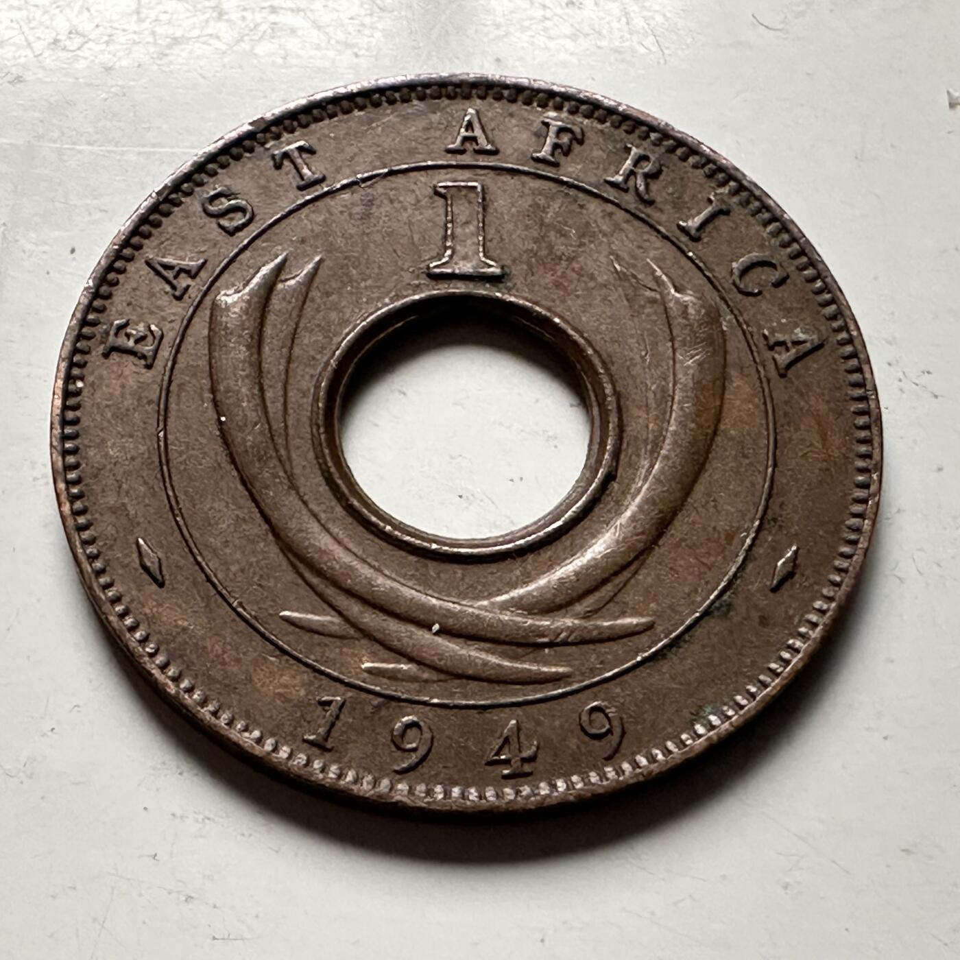 🌹外币初藏🌹🐯2026年第30场   每周二四六晚8️⃣点 接代拍 英属东非1949年一分 a