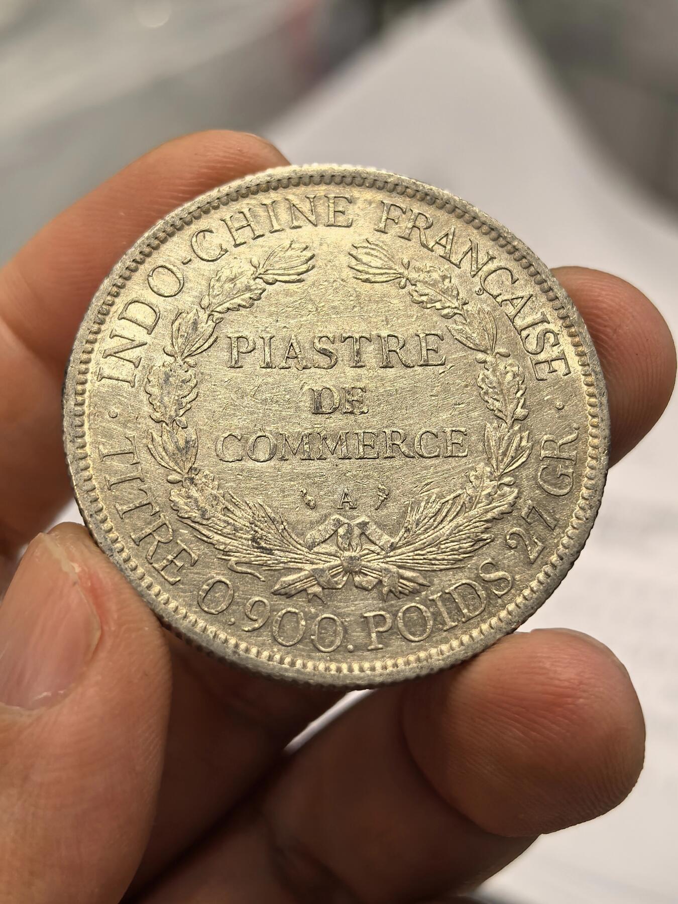 博洋堂世界钱币拍卖第165期（全场包邮） 法属印支1902年坐洋