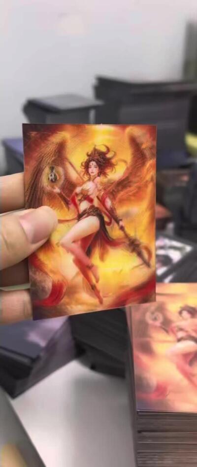 龙虎卡牌-七九场（满200元包邮，无佣金，每周六结拍，欢迎送拍） 光栅卡 奇点 玄灵谱 金翅大鹏 (40包盲包赠一张，非常稀有)