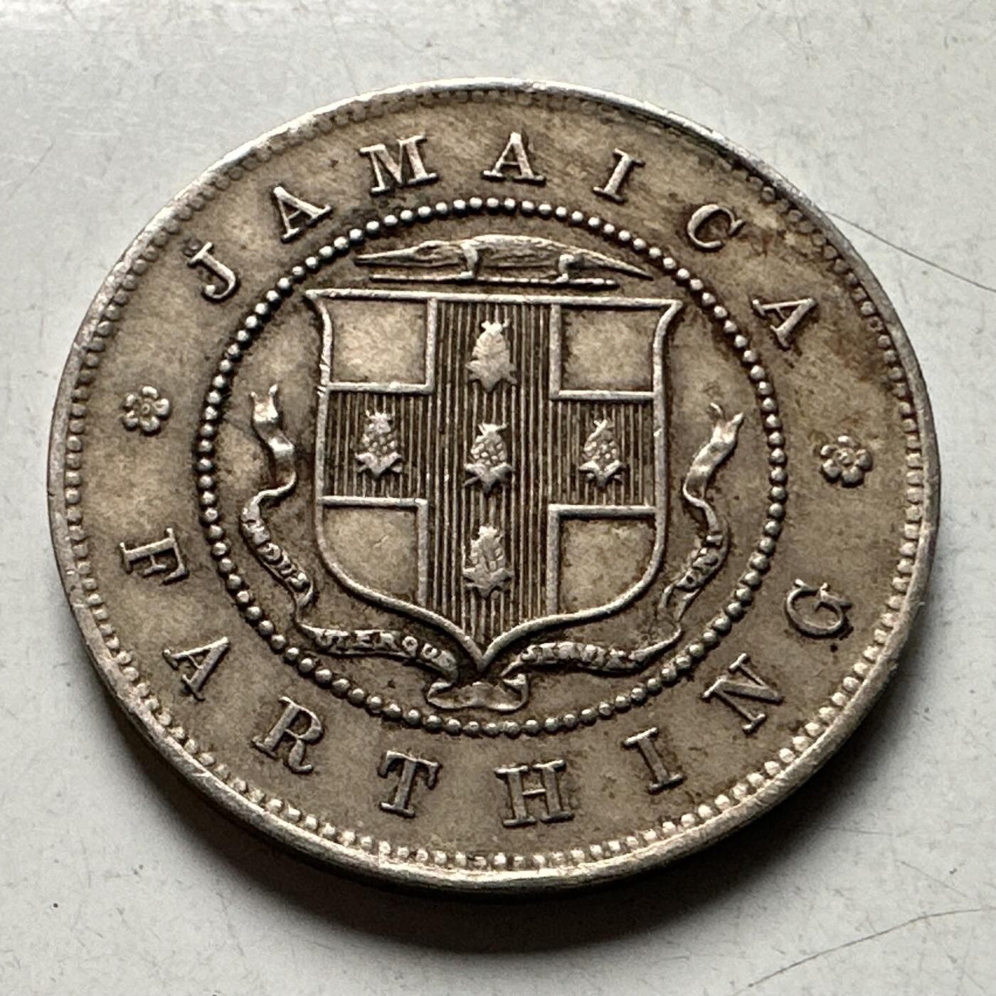 🌹外币初藏🌹🐯2026年第30场   每周二四六晚8️⃣点 接代拍 英属牙买加 1914年 乔治五世 1法新