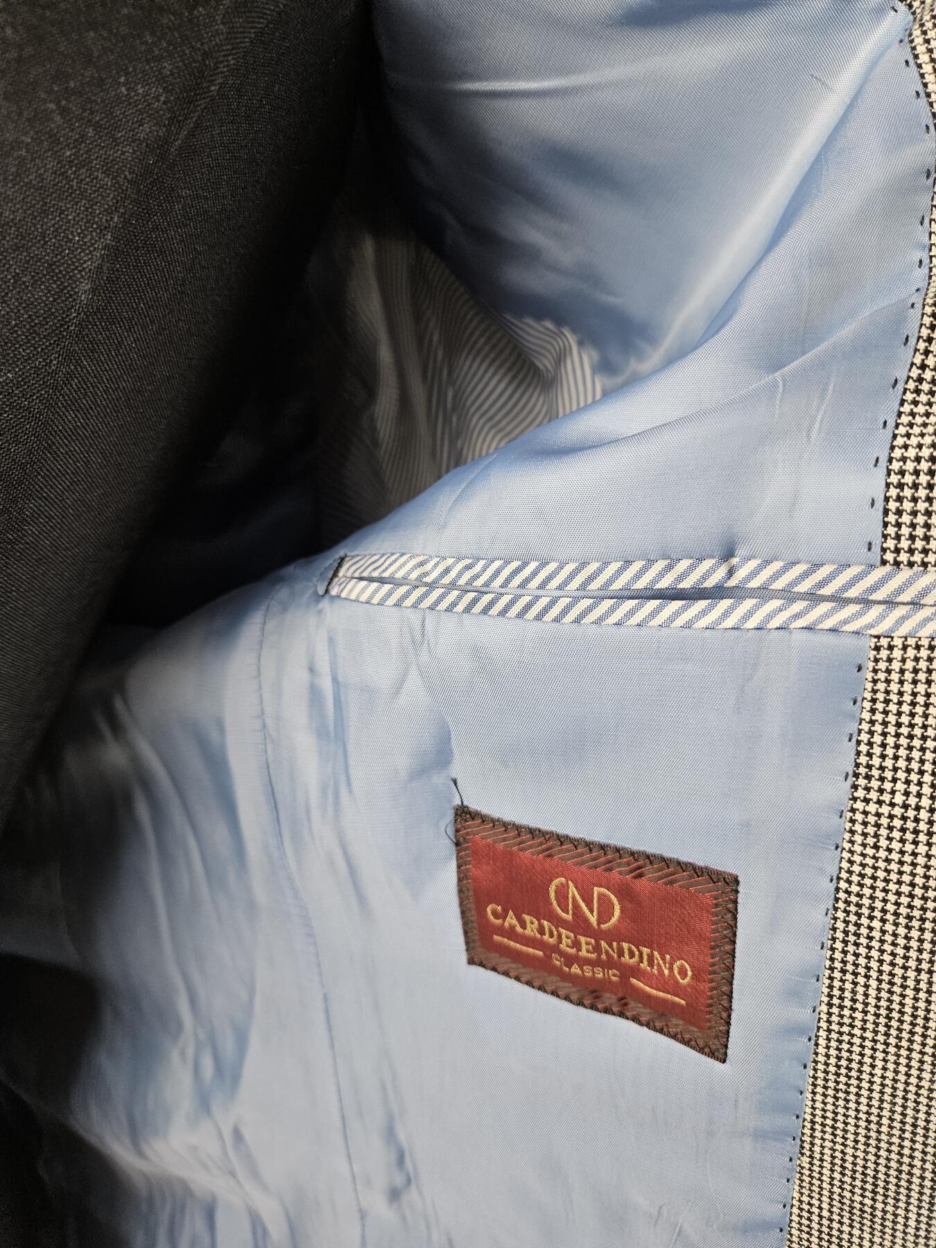 0元起拍勋章 第340期 咸鱼国勋章拍卖专场 3月22日（周日）下午6：00开始 古着千鸟格西服 胸围105 肩宽45 衣长75 袖长62