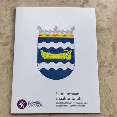 道一币馆币章第一百七十场 - 原包装 芬兰2011年新地乌西马5欧元精制纪念币