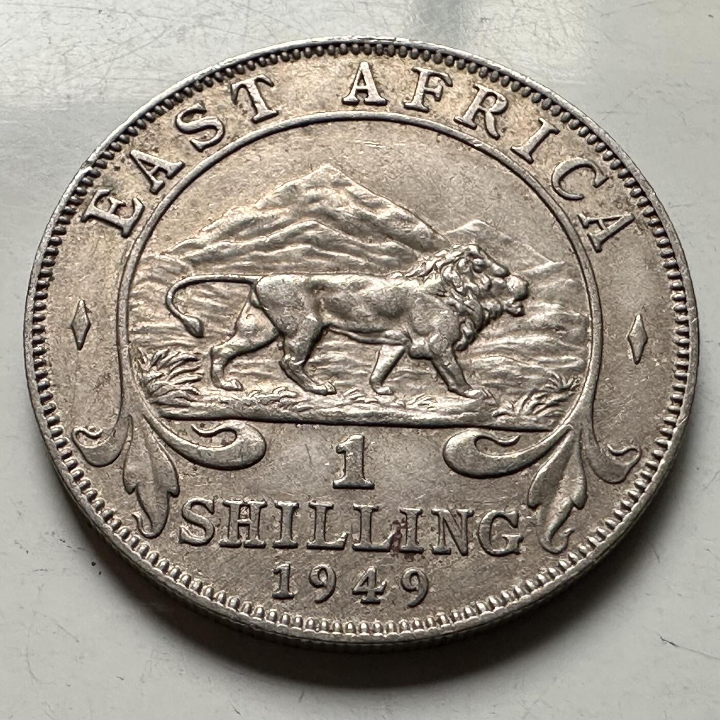 🌹外币初藏🌹🐯2026年第30场   每周二四六晚8️⃣点 接代拍 英属东非1949年一先令