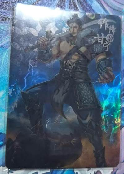 龙虎卡牌-七九场（满200元包邮，无佣金，每周六结拍，欢迎送拍） - 【编号40】趣卡社吴之卷 将卡 - 甘宁