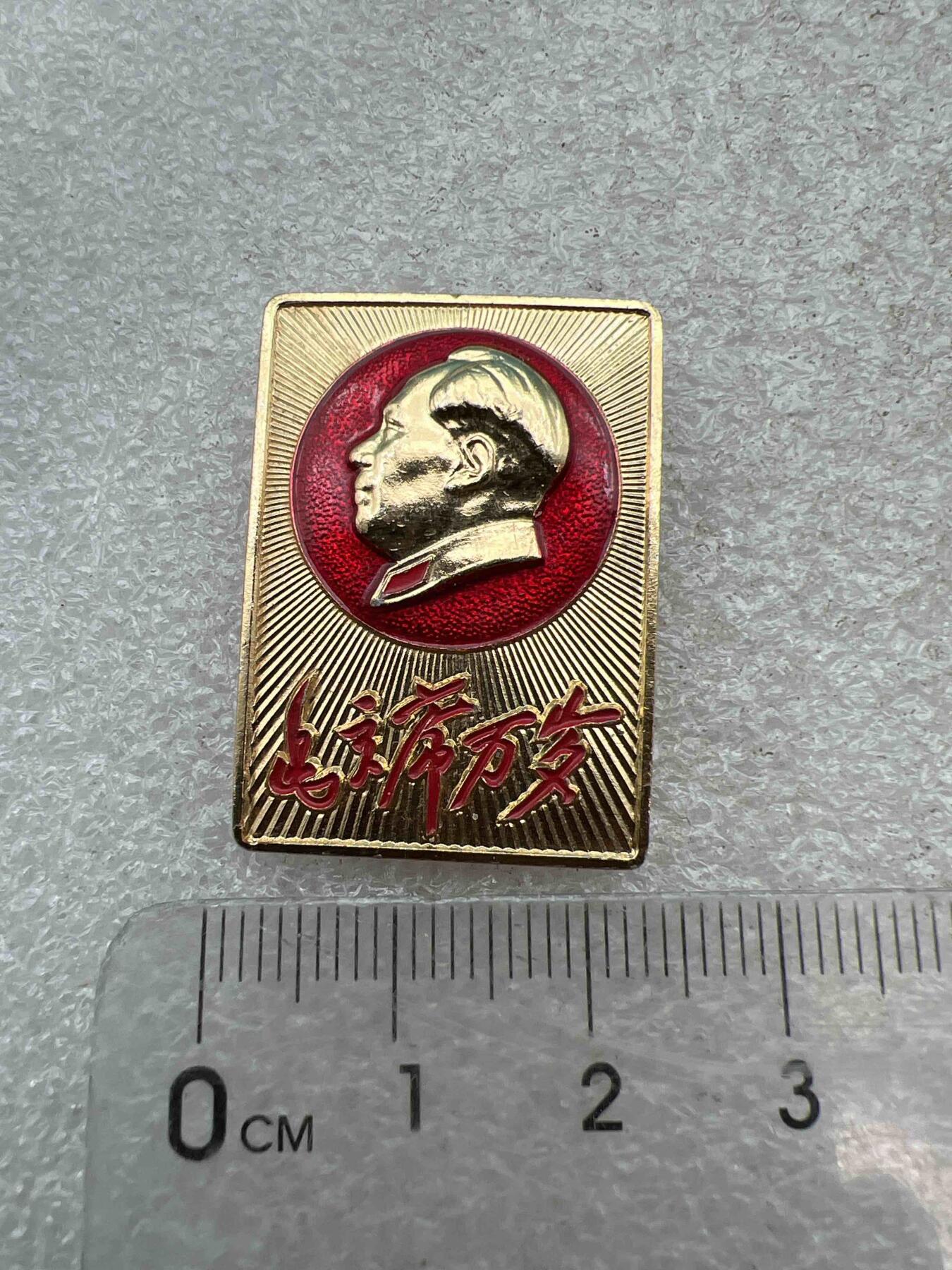 真品像章，纪念章