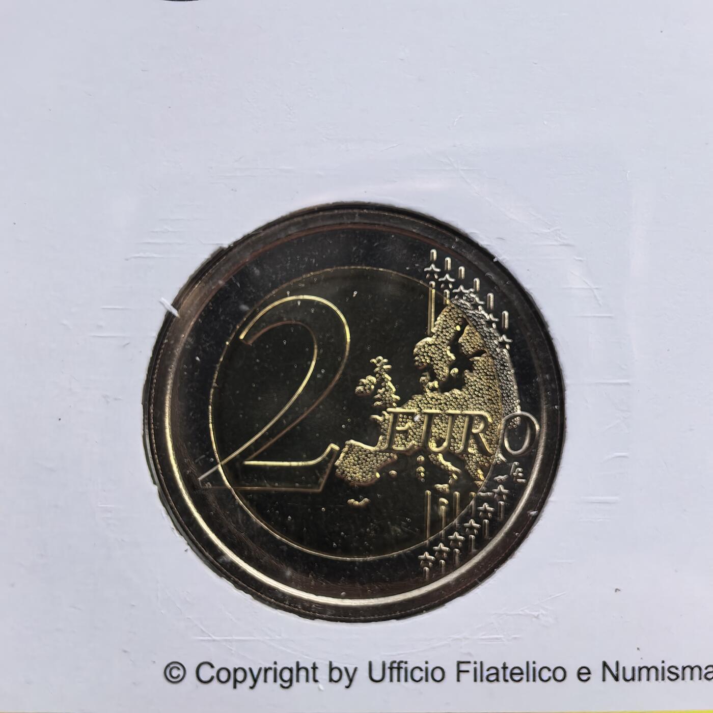 道一币馆币章第一百七十场 精装邮币封 梵蒂冈2013年2欧元