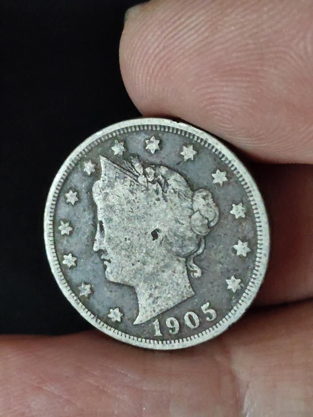 猩哥外币小铺➨【第222场】 美国5美分