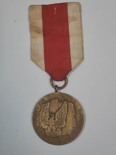 韵星假日军品类拍卖第47期 -- Rimey Holidays Militaria Auction 47 - 波兰人民共和国铜级国防服务奖章