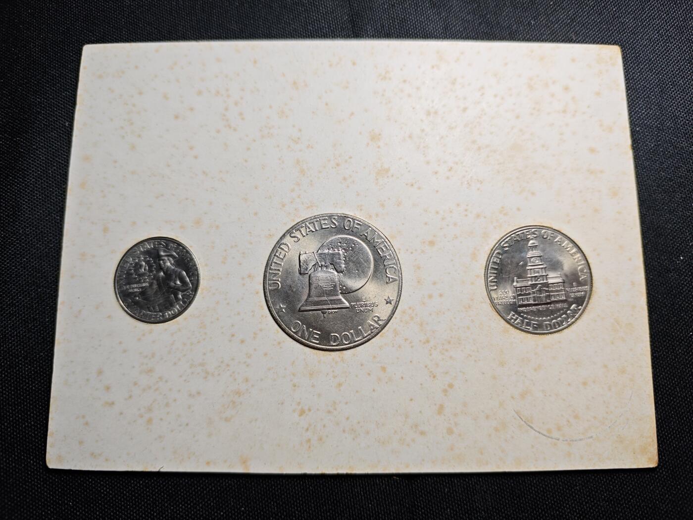 KK钱币收藏小铺   套币专场 2月预留时间 周末发货  1976美国建国200周年纪念套币