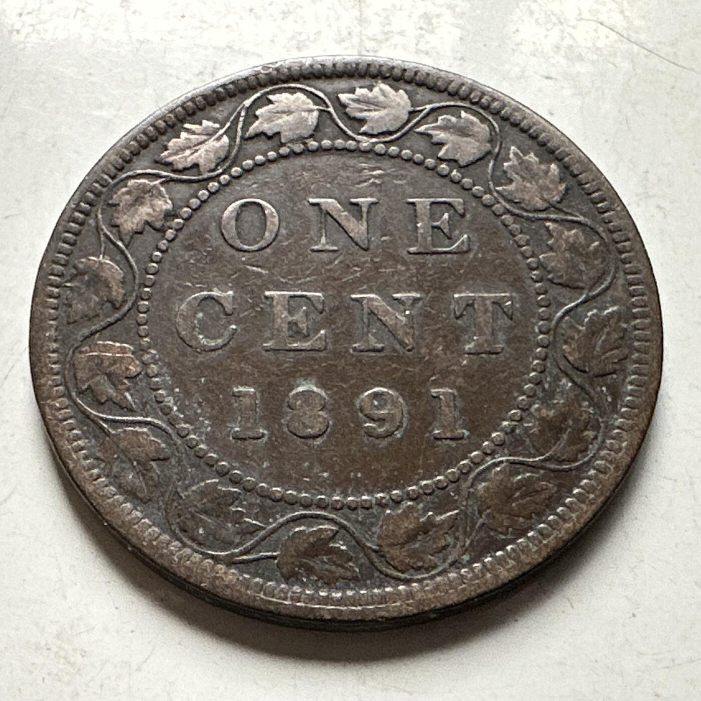 🌹外币初藏🌹🐯2026年第30场   每周二四六晚8️⃣点 接代拍 加拿大1891年维多利亚一分