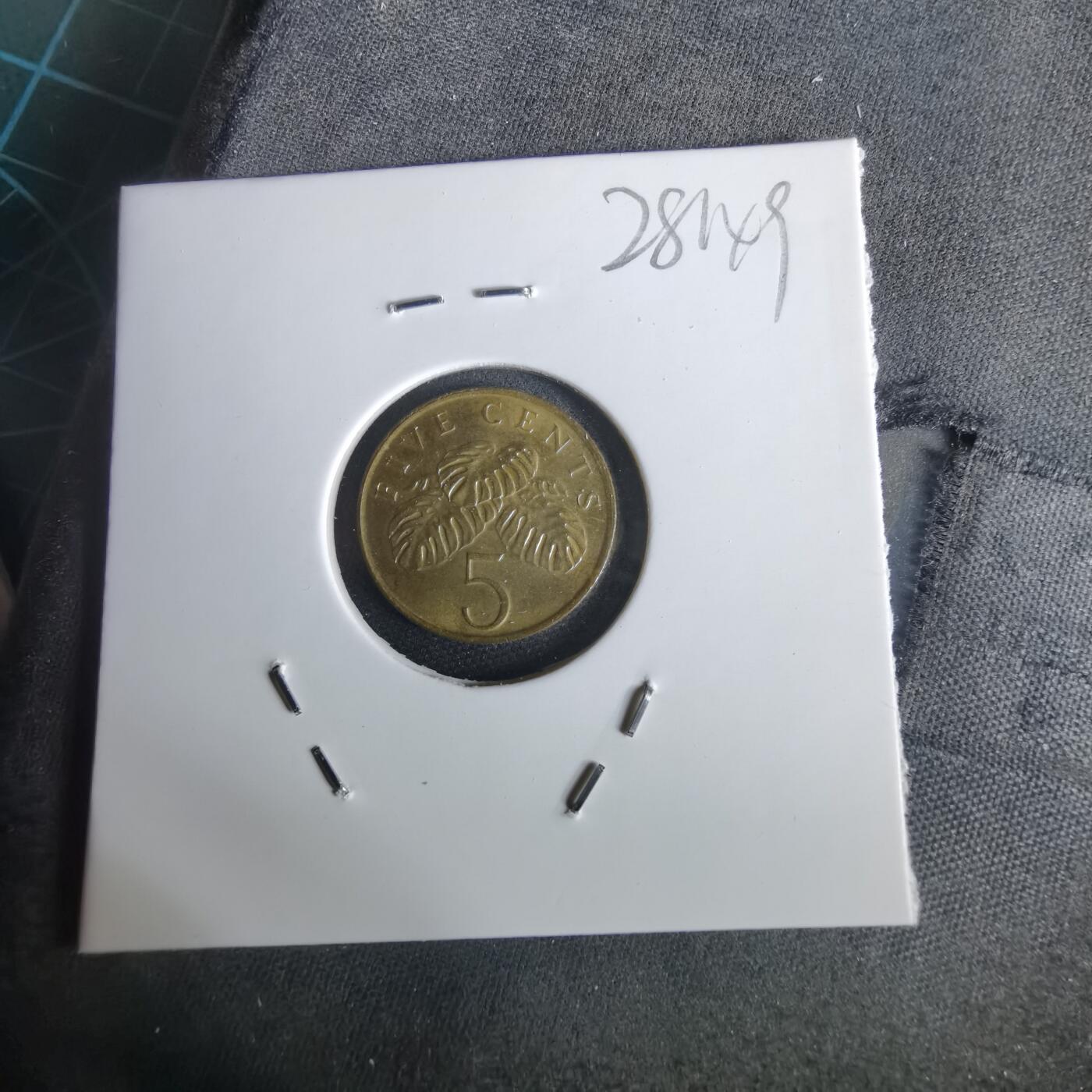 沼泽如烟--第1028场 新加坡1995年五分