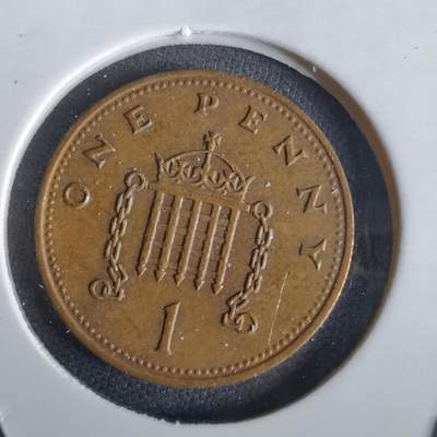 沼泽如烟--第1028场 - 英国1988年1便士