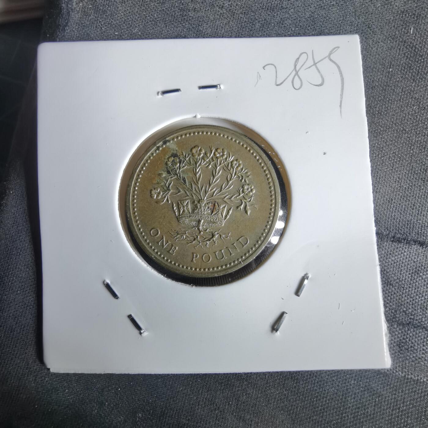 沼泽如烟--第1028场 英国1991年一磅