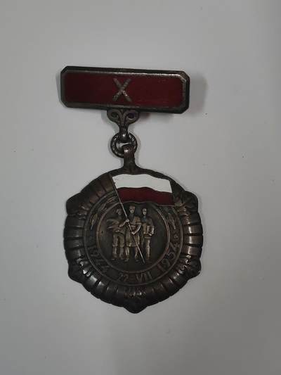 韵星假日军品类拍卖第47期 -- Rimey Holidays Militaria Auction 47 - 波兰人民共和国建国十周年奖章