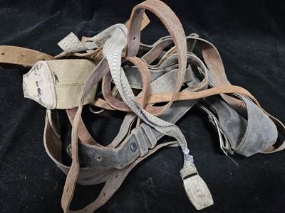 0元起拍勋章 第340期 咸鱼国勋章拍卖专场 3月22日（周日）下午6：00开始 - 日本战时各种皮带一堆