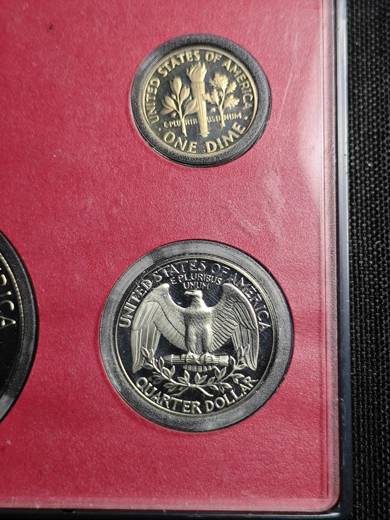 KK钱币收藏小铺   套币专场 2月预留时间 周末发货  1978美国大小面值清年一套 含艾克大一元精制套币