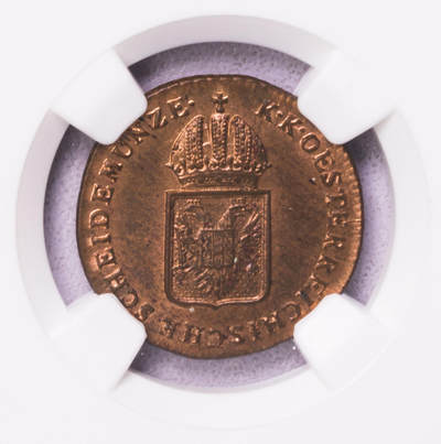 NGC-MS62/63/64RB 1816奥地利铜币三枚套 - NGC-MS62/63/64RB 1816奥地利铜币三枚套