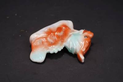 上海都达杂项专场90【全场包邮】  粉彩龙摆件69-100