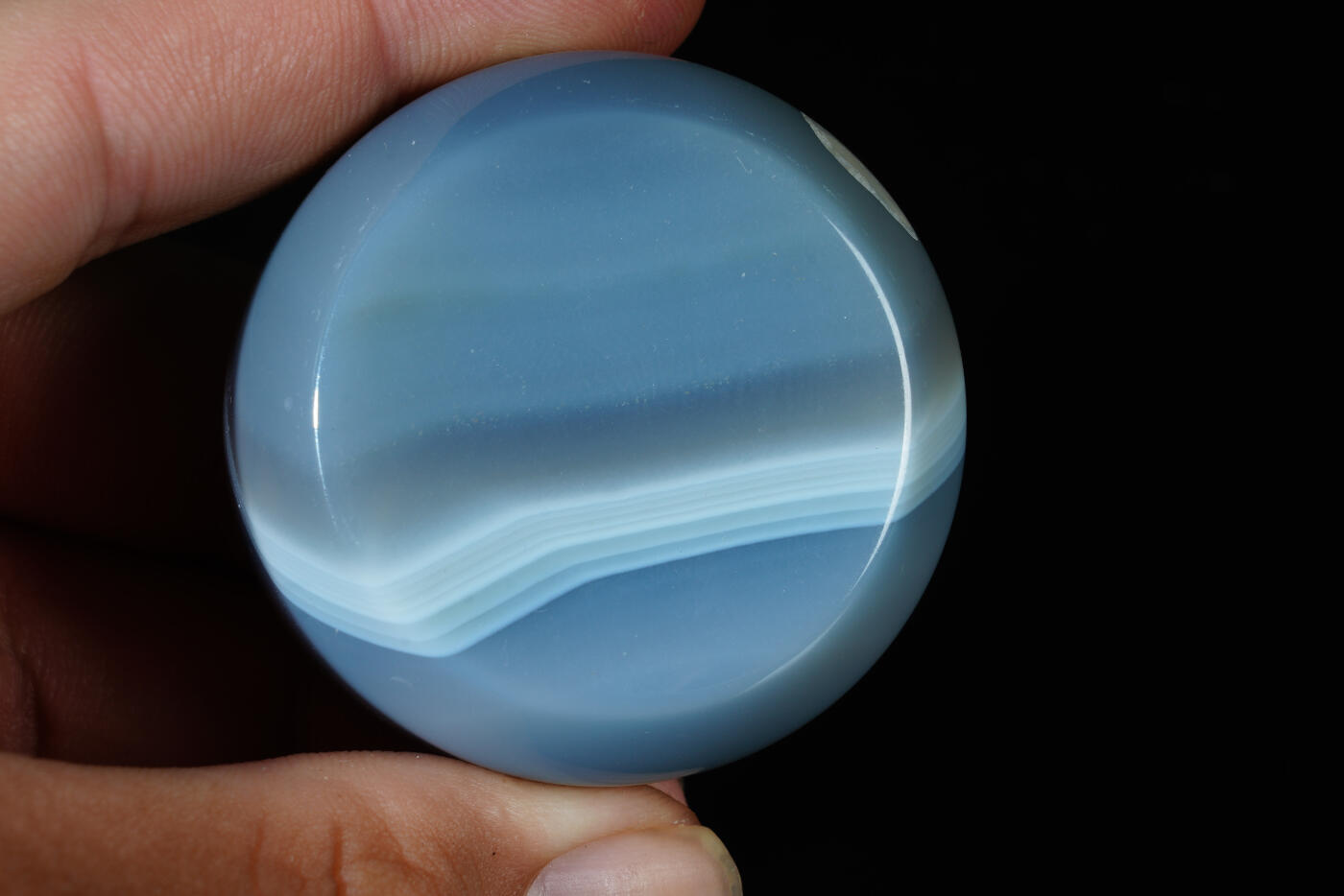 上海都达杂项专场六二【全场包邮】  天然缠丝玛瑙圆石69-151