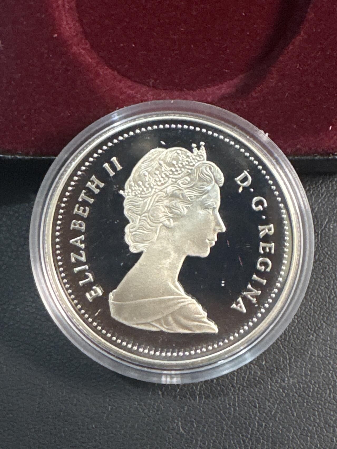 ❤️【币观天下】❤️ 第345期钱币拍卖场- 2026.3.20周五晚上6点半场 长期征集拍品  1986年加拿大温哥华火车银币