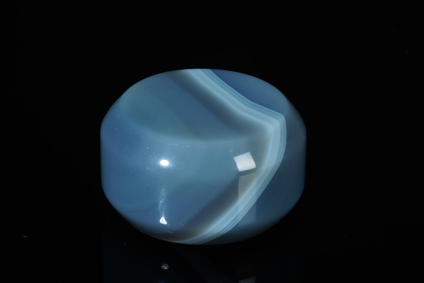 上海都达杂项专场六二【全场包邮】  天然缠丝玛瑙圆石69-151