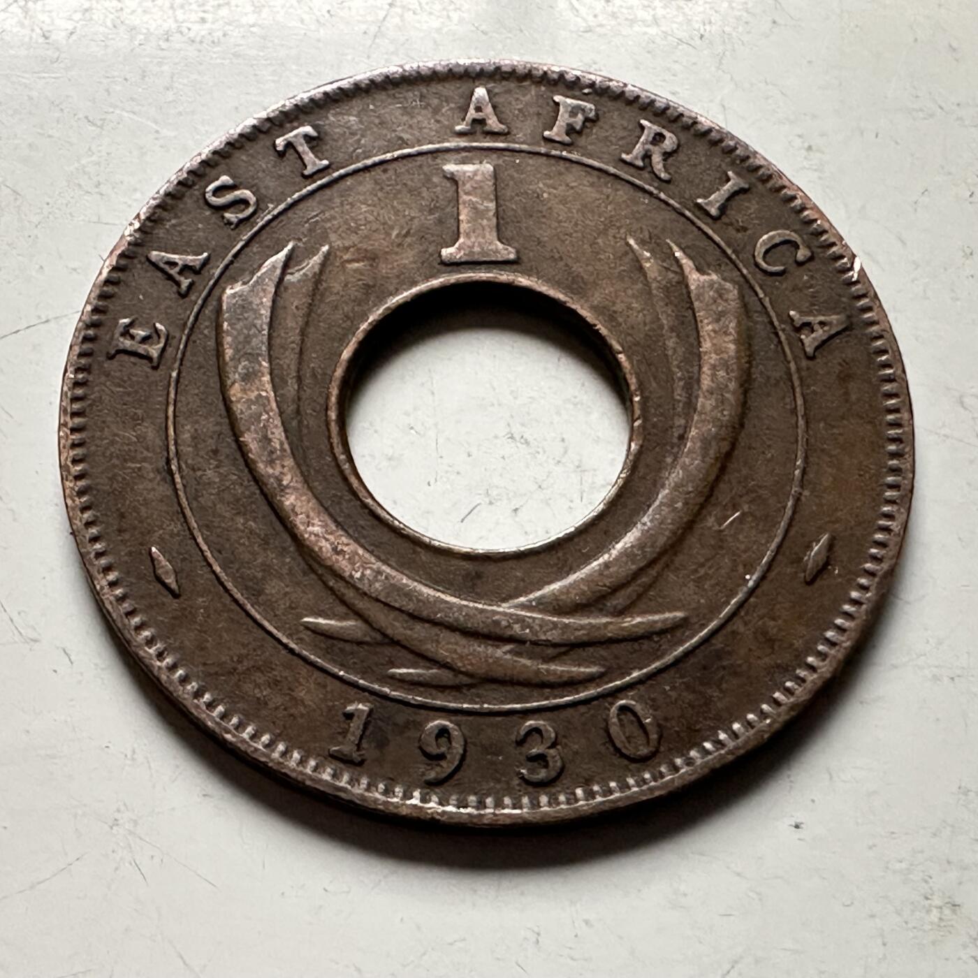 🌹外币初藏🌹🐯2026年第30场   每周二四六晚8️⃣点 接代拍 英属东非1930年一分