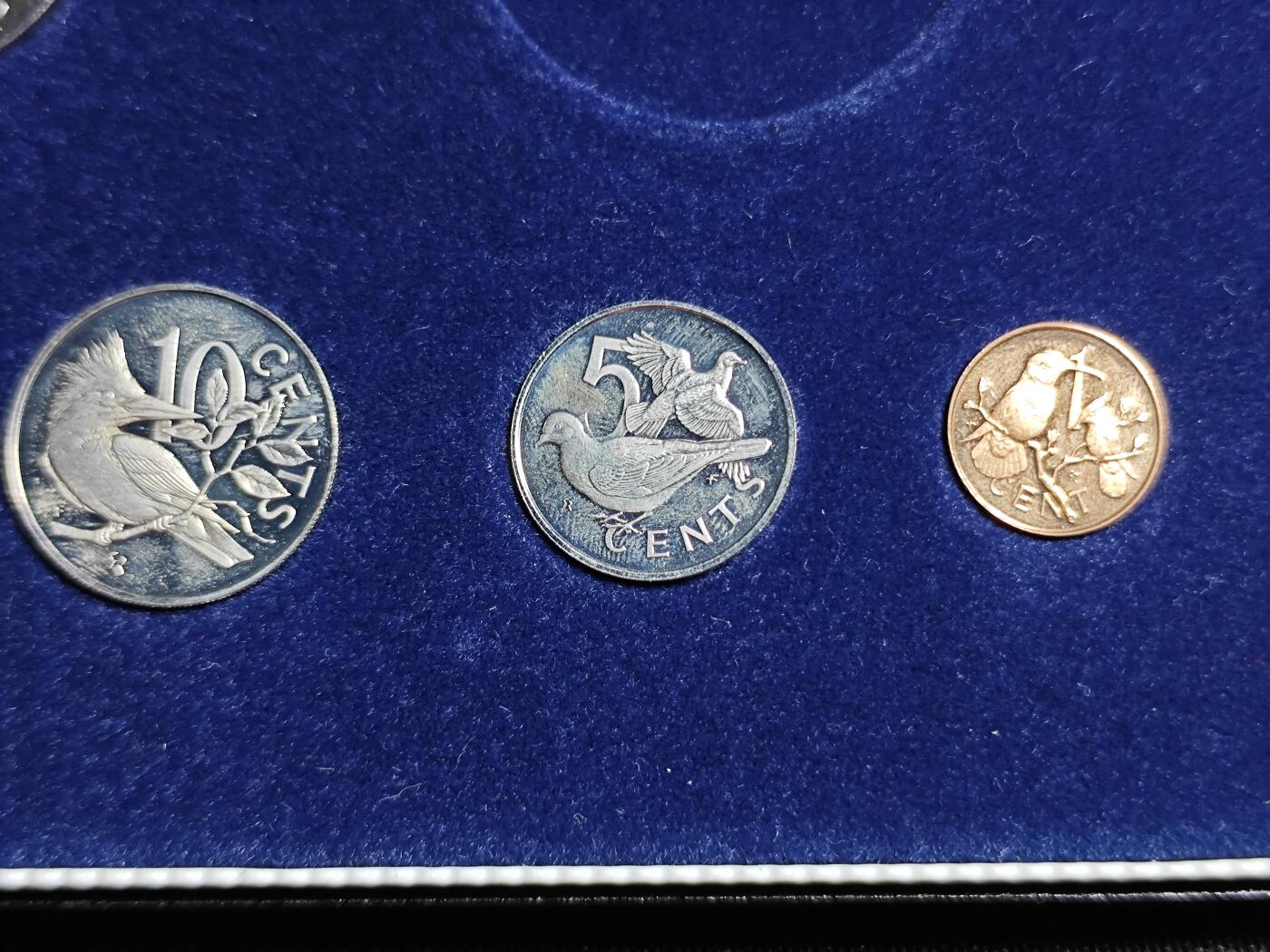 KK钱币收藏小铺   套币专场 2月预留时间 周末发货  维尔京群岛大小面值精制套币