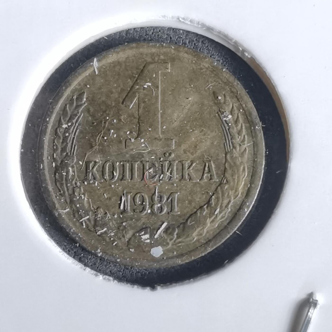 沼泽如烟--第1028场 苏联1981年1戈比