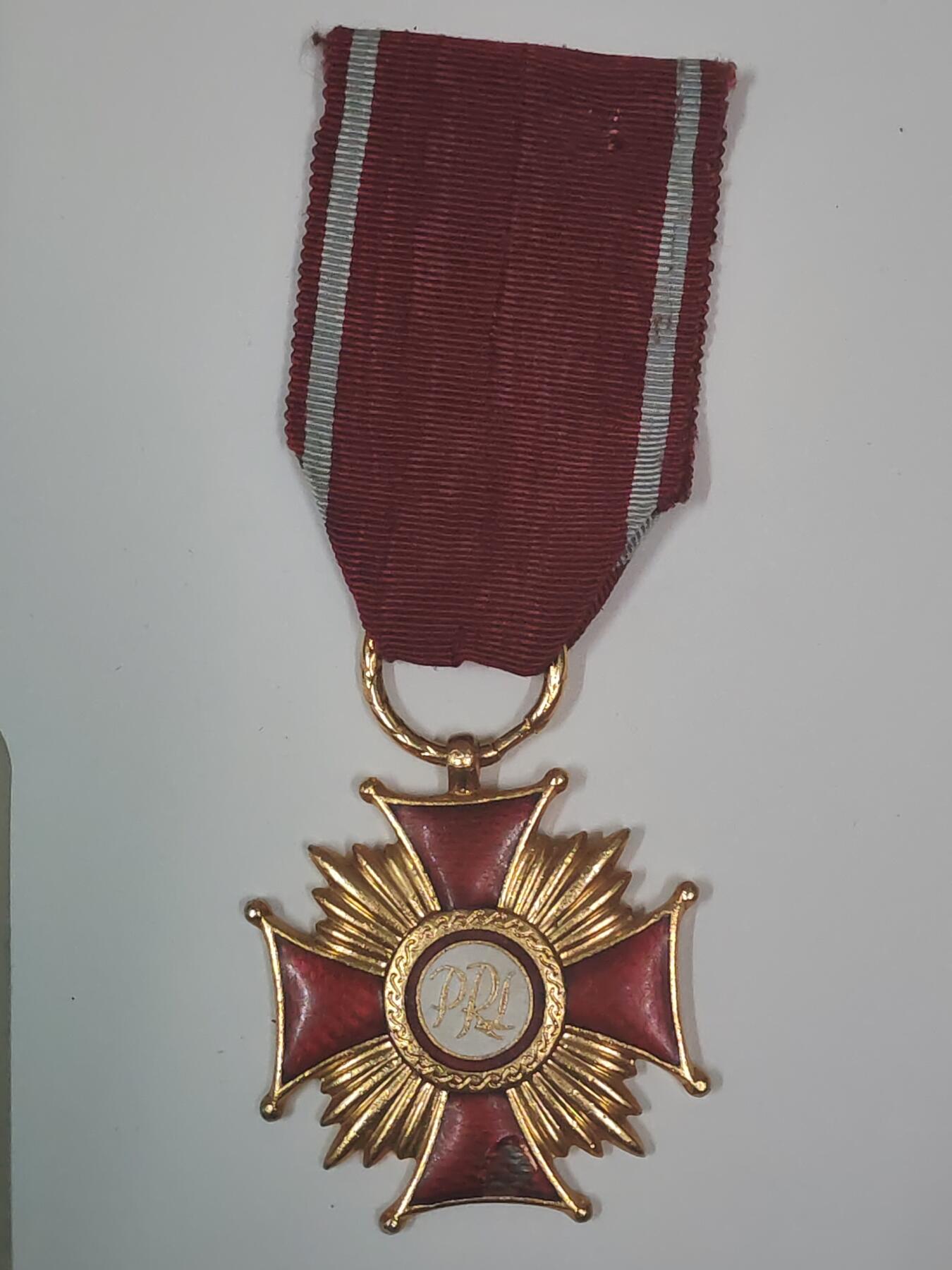 韵星假日军品类拍卖第47期 -- Rimey Holidays Militaria Auction 47 波兰人民共和国金级功勋十字勋章