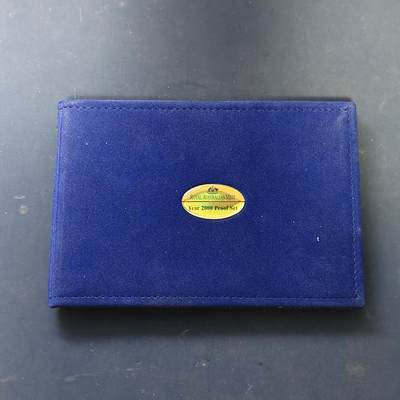 【全场包邮】纯粹捡漏拍513场 - 澳大利亚2000年千禧年主题官方精制套币-盒证全-含50分彩色精制纪念币