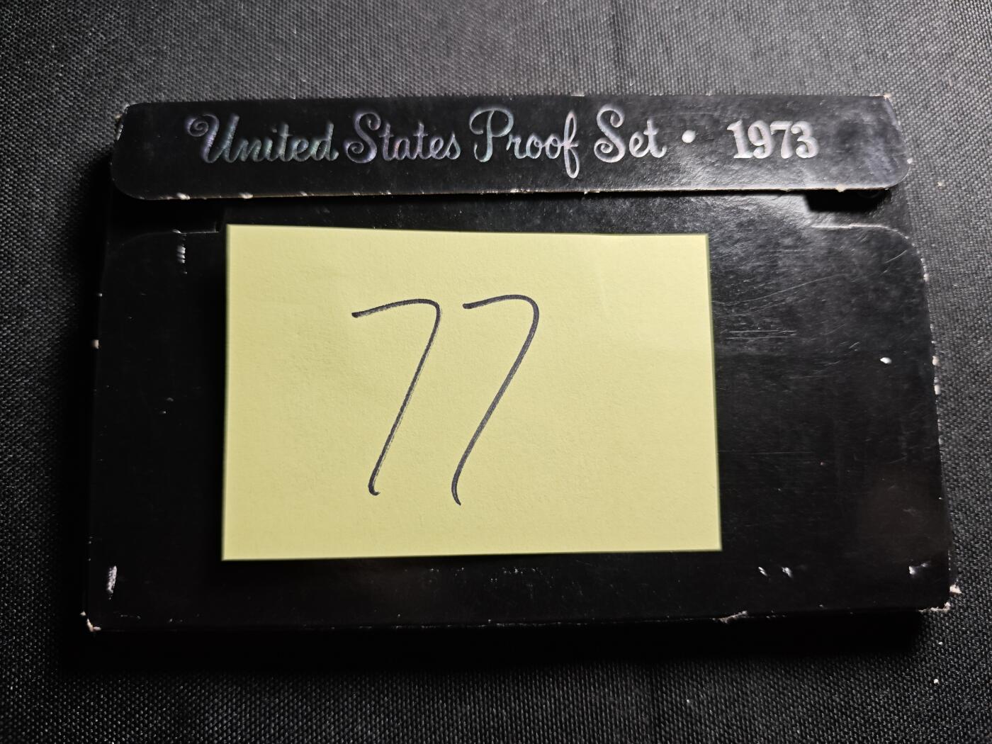 KK钱币收藏小铺   套币专场 2月预留时间 周末发货  1973美国大小面值清年一套 含艾克大一元精制