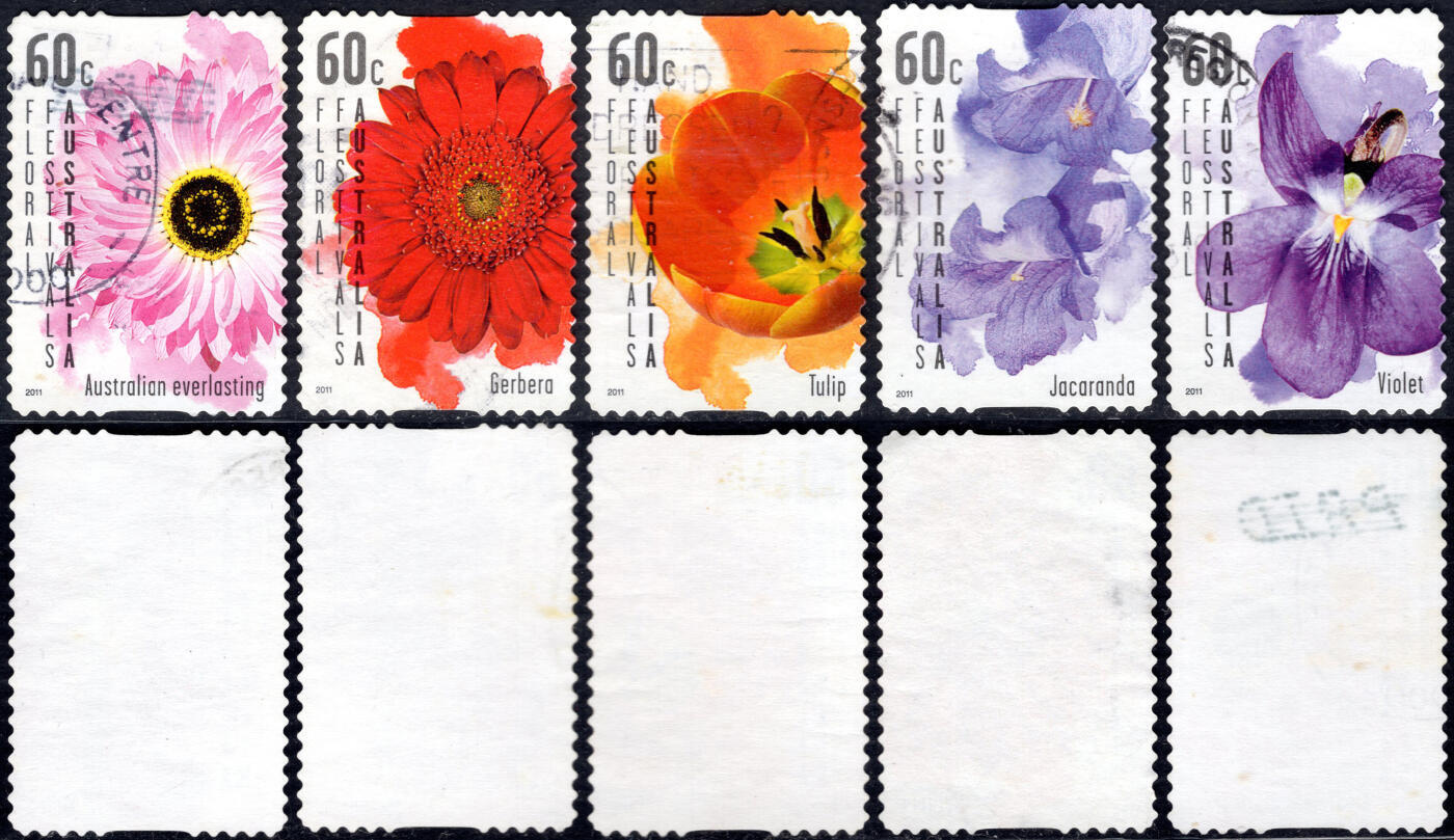 洪涛臻品批发群 精选邮票限时拍卖第1289期  澳大利亚2011 很漂亮 花卉邮票 信销好品