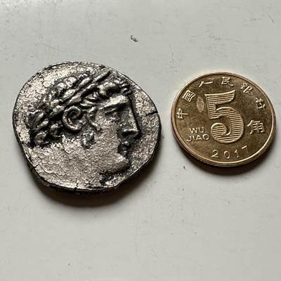 🌹外币初藏🌹🐯2026年第30场   每周二四六晚8️⃣点 接代拍 - 腓尼基（推罗）公元前126年-公元65年 1谢克尔银币 梅尔卡特鹰 复刻币 29mm