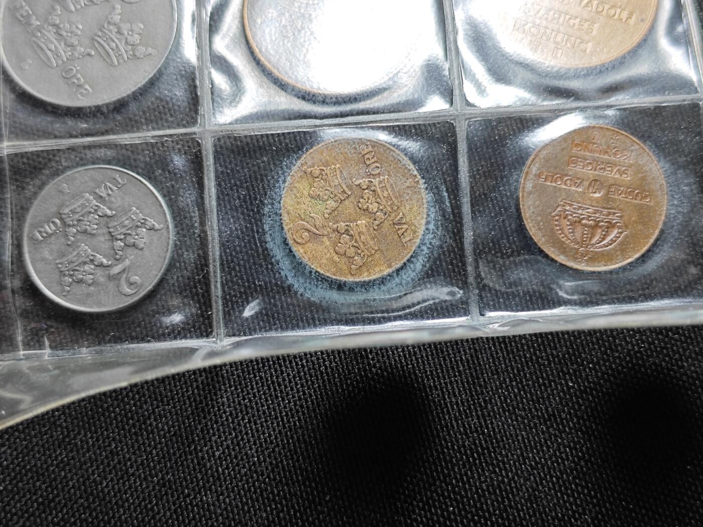 KK钱币收藏小铺   套币专场 2月预留时间 周末发货  瑞典大小面值小套 共8枚