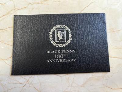 第194期拍卖 - 纽埃2020年黑便士邮票诞生180周年精制纪念银币，999银，5克，发行3000枚