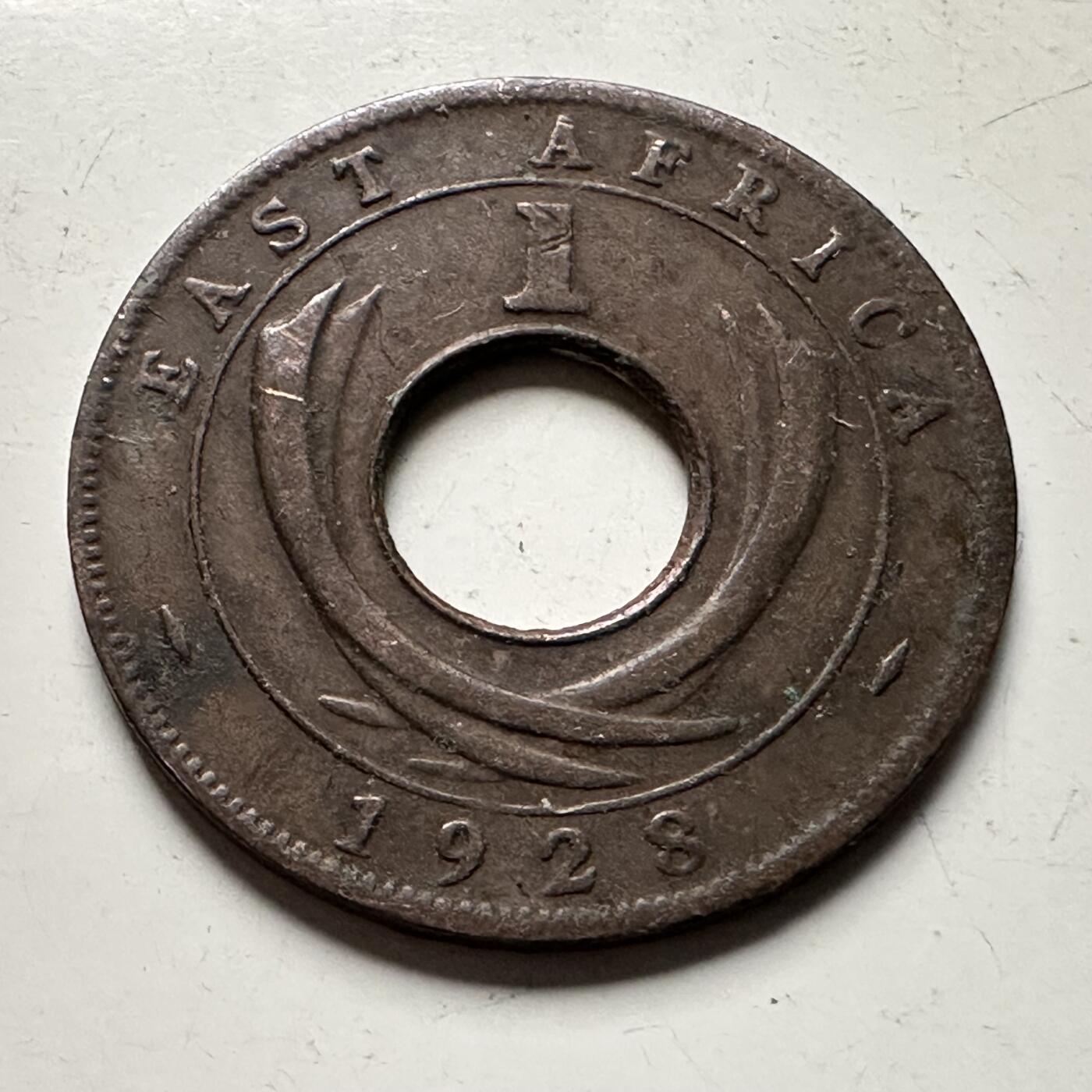 🌹外币初藏🌹🐯2026年第30场   每周二四六晚8️⃣点 接代拍 英属东非1928年一分