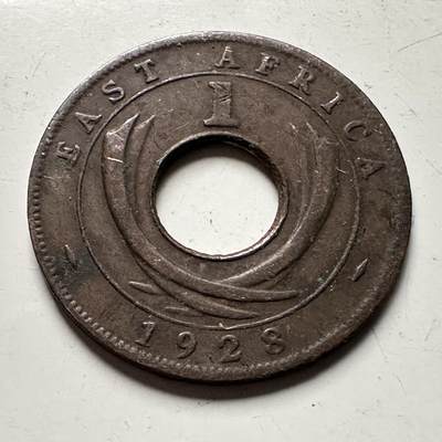 🌹外币初藏🌹🐯2026年第30场   每周二四六晚8️⃣点 接代拍 - 英属东非1928年一分