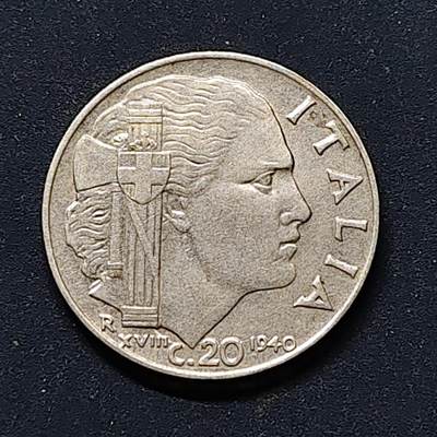 【全场包邮】纯粹捡漏拍512场 - 意大利1940年艾曼努尔三世20分