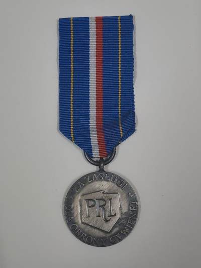 韵星假日军品类拍卖第47期 -- Rimey Holidays Militaria Auction 47 - 波兰人民共和国银级民防事业功绩奖章