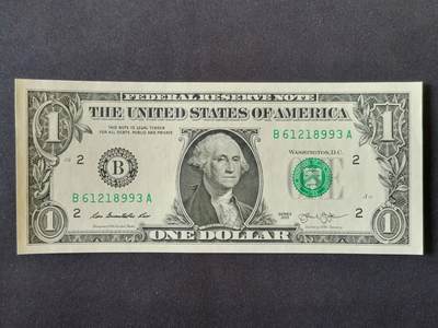 【游宝拍卖】丙午马年第14期 - 美国-1美元【SERIES-2013 永恒号 全新UNC】